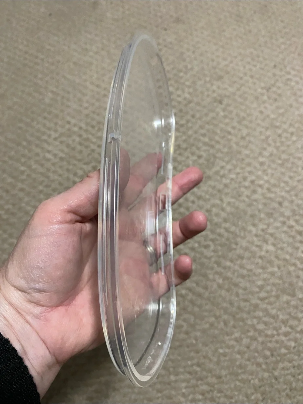 Skip Hop activity center clear view panel, plastic snack tray replacement panel